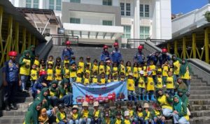 Satpol PP Damkar Kalsel Edukasi Anak Kenalkan Profesi Damkar