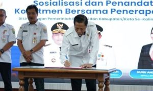 Sekda & Kepala SOPD Barut Tandatangani Komitmen ASN Corpu