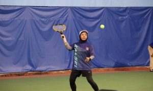 Sempat Menumbangkan Pemain Sea Game, Beregu Tenis Lapangan Putri Kalsel Terhenti Pada Pornas Korpri 2025 Sumsel