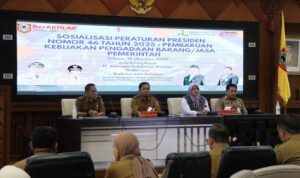 Sosialisasi Perpres Nomor 46 Tahun 2025, Dinas PUPR Kalsel Perkuat Tata Kelola Pengadaan Barang/Jasa Pemerintah