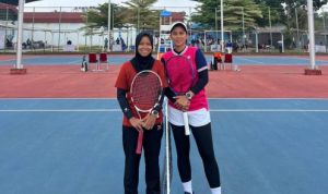 Sri Fathanah Lolos Final Tenis Putri Pornas Korpri XVII