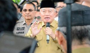 Temui Massa Sakutu, Gubernur Pastikan Dana Pemprov di Bank Kalsel Sesuai Aturan