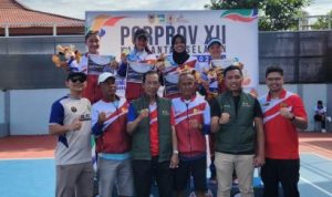 Tenis Putri Banjarmasin Raih Emas Porprov Kalsel 2025