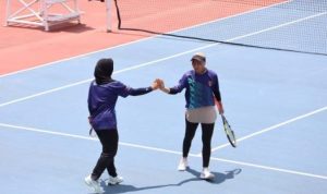 Tenis Putri Kalsel Lolos Perempat Final Pornas XVII