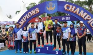 Yanuar Prihantoro Sumbang Perak Lari 5K untuk Kalsel