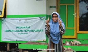 Wujud Kepedulian, BAZNAS Batola Bangun Rumah Layak bagi Warga Kurang Mampu