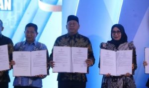 Bupati Batola Hadiri Rakor Pendidikan Kalsel