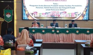 Pelatihan UMKM DWP Batola Fokus Permodalan, Perizinan, dan Digitalisasi