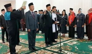 Bupati Barut Lantik Empat Pejabat Eselon II dalam Suasana Penuh Harap dan Tekad Baru