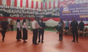 Bupati Mura Lantik 1.313 PPPK Paruh Waktu