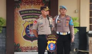 Apel Jam Pimpinan, Wakapolres Murung Raya : Jangan Pernah Tolak Laporan Masyarakat!