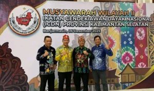 Johansyah Hadiri Pelantikan ICDN Kalsel, Hasnuryadi Resmi Nahkodai DPW