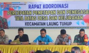 Pemkab Mura Percepat Penegasan Batas Desa Laung Tuhup