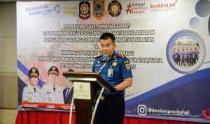 Satpol PP dan Damkar Kalsel Optimalkan Fire Safety Management di Gedung Pemerintah