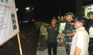 Bupati Heriyus dan Pangdam XXII/TB Tinjau Bangunan Makodim 1020/Murung Raya
