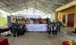 Mahasiswa UNISKA Edukasi Warga Soal Bahaya Pinjol