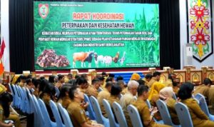 Bupati Hadiri Pertemuan SISKA di Palangkaraya:Barut Siap Jadi Penyangga Daging untuk Program MBG