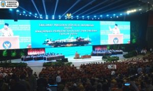 Rakornas 2026 di SICC Sentul Dibuka Presiden Prabowo, Kepala Daerah Disambut Lagu “Maju Tak Gentar”