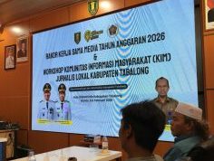 Diskominfo Tabalong Perkuat Barisan Media dan KIM, Siap Hadapi Tantangan Informasi 2026