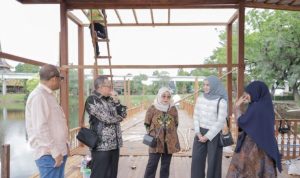 DPRD Kalsel Tinjau Progres Pasar Terapung di TMII