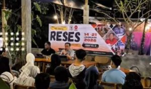Firman Yusi Isi Reses Bersama Pegiat Mahasiswa Tabalong dan HSU