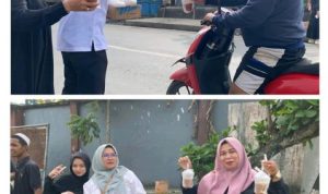 Kelurahan Pelambuan Bagi Takjil Gratis, Berkah Ramadhan