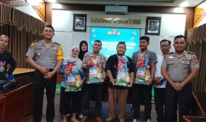Tak Sekadar Bingkisan, Polres Bartim Kirim Pesan Kuat: Pers adalah Mitra Utama