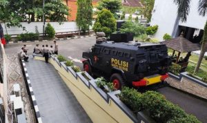 Polisi Kembali Siaga Amankan Rumah Banjar dari Demo Mahasiswa