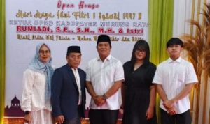 Open House Idulfitri 1447 H, di Rumah Kediaman Ketua DPRD Murung Raya Pererat Silaturahmi