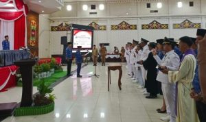 Bupati Heriyus Lantik 148 Pejabat Administrator, Pengawas, dan Fungsional di Murung Raya