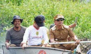 Wali Kota Yamin Sisir Sungai di Banjarmasin Selatan