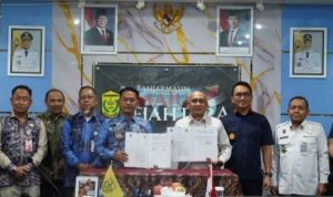 Pemkot Banjarmasin dan Imigrasi Teken MoU, Bahas Isu Sampah