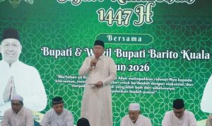Bupati Bahrul Ilmi Hadiri Safari Ramadan Kecamatan Marabahan dan Wanaraya