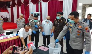 66,7 Gram Sabu Dimusnahkan, Polres Bartim Bongkar Tiga Kasus Narkotika