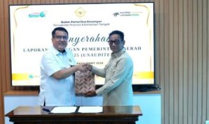 Bupati Murung Raya Serahkan LKPD 2025 ke BPK Kalteng sebagai Bukti Akuntabilitas