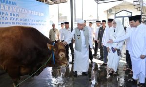 Muhidin dan Hasnuryadi Rayakan Iduladha Bersama Masyarakat Banua
