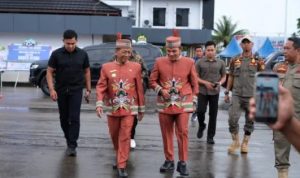 Bupati Murung Raya Hadiri Upacara Hari Jadi Ke-76 Kabupaten Barito Utara