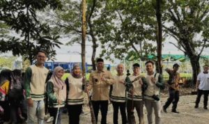 Setwan Batola Gelar Aksi Bersih Sambut MTQN dan HLHS