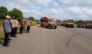 Shalahuddin Paparkan Potensi Barito Utara Saat Lepas Peserta Kalimantan Tribute 2026