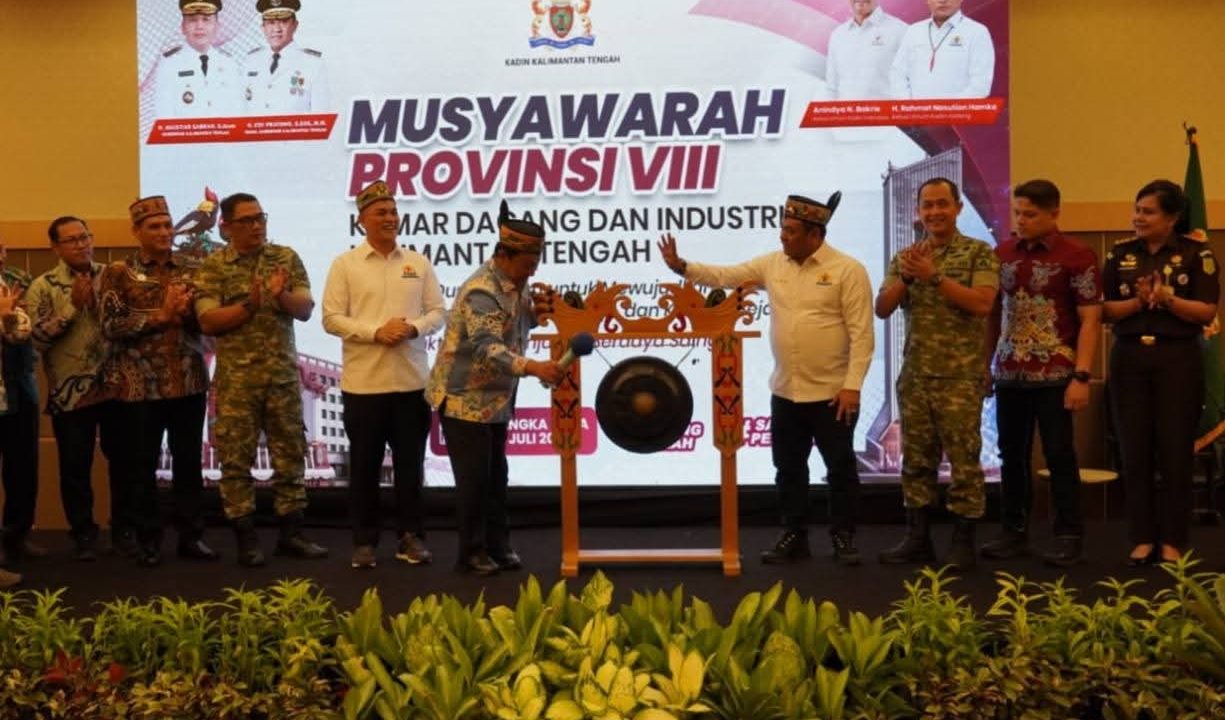 Wagub Edy Pratowo Buka Musprov VIII Kadin Kalteng, Dorong Sinergi untuk Ekonomi Daerah Yang Inklusif