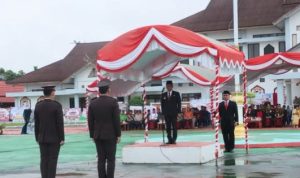 Bupati Heriyus Pimpin Upacara Hari Bhayangkara ke-80, Bacakan Amanat Presiden untuk Polri