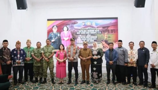 Wabup Murung Raya Sambut Kapolres Baru, Perkuat Sinergi Jaga Kondusivitas Daerah