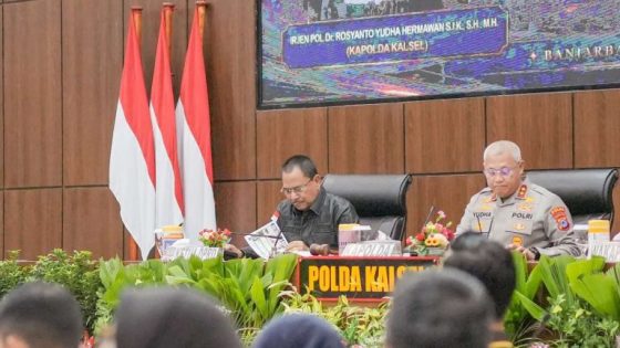 Supian HK Apresiasi Kinerja Polda Kalsel Tekan Kriminalitas