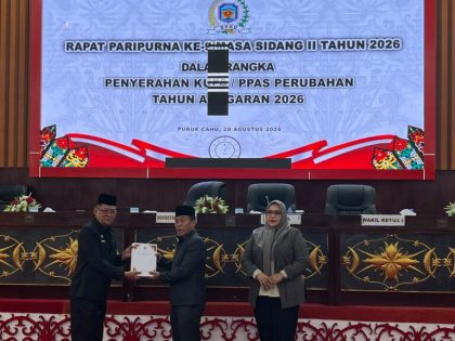 Rancangan KUPA-PPAS Perubahan 2026 Diserahkan, Pemkab Mura Tekankan Prioritas Pelayanan Publik