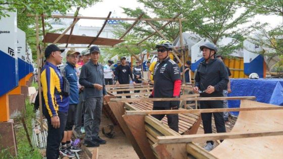 Jaga Kebugaran Bupati dan Pejabat Barut Kompak Senam Pagi