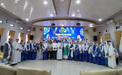 Pengukuhan Pengurus BKMT Barito Utara Diwarnai Pesan Ukhuwah