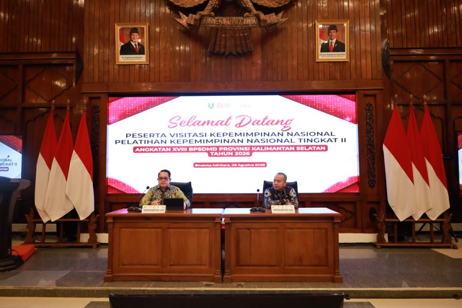 Pimpin Visitasi PKN Tingkat II Sekdaprov Kalsel Sambangi Jawa Timur