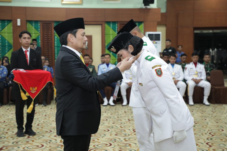 44 Paskibraka Kalsel Diminta Jadi Teladan Usai Masa Pelatihan