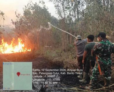 Laporan Warga Ditindaklanjuti, Tim Gabungan Padamkan Karhutla di Desa Lalap