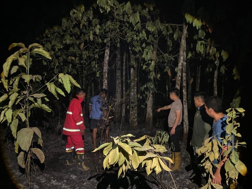 4 Hektare Lahan Terbakar di Baruyan, Api Padam dalam Sejam